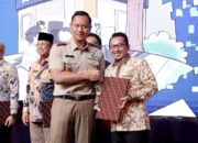 Bupati Eka Putra Terima Penghargaan Dari Menteri ATR BPN