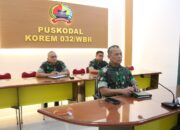 Korem 032/Wbr Mendukung Program Ketahanan Pangan Nasional dan Membantu Kesulitan Masyarakat di Jajarannya