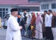 Wali Kota Solok Pimpin Apel Pagi di Awal Ramadhan, Ingatkan ASN Tetap Semangat Bekerja