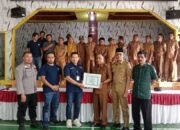 Tim Spider Satresnarkoba Polres Solok Terima Penghargaan dari Pemerintah Nagari Sulit Air