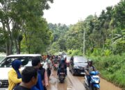Longsor di Tonggak Tujuah Sempat Tutup Jalan Lintas Nasional, Kini Bisa Dilalui Buka Tutup