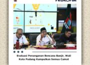 Evaluasi Penanganan Bencana Banjir, Wali Kota Padang Kumpulkan Semua Camat