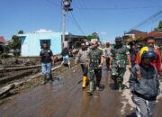 Danrem 032/Wbr Cek Lokasi Terdampak Banjir Lahar Dingin Gunung Merapi