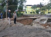 Plh Wako Winarno Berharap Pembangunan Jembatan di SMA N 1 Sumbar Disegerakan