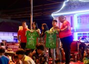 Nobar Playoff Olimpiade, Videotron Depan PDAM Kembali Dipadati Ribuan Warga