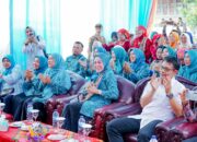 Ketua TP-PKK Kabupaten Solok Hadiri Lomba Kader Posyandu Berprestasi Tingkat Kabupaten Solok Tahun 2024