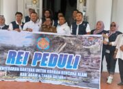 Peduli Bencana Tanah Datar, DPD REI Sumbar Serahkan Bantuan