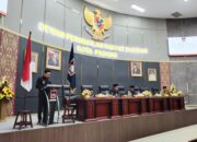DPRD Kota Padang Gelar Sidang Paripurna penyampaian Laporan Pertanggungjawaban Pelaksanaan APBD Tahun Anggaran 2023 Oleh Walikota Padang
