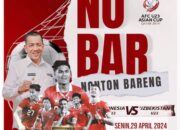 Saksikan Asian Cup, Bupati Pessel Nobar dengan Masyarakat