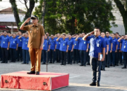 Upacara Bendera Perumda Air Minum Kota Padang di Pimpin Walikota Hindri Septa