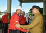 Plh Walikota Padang Lepas 10 Utusan Calon Paskibra ke IKN