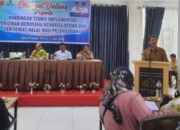 Meningkatkan Daya Saing Produk dan Ekonomi Kota Solok, DPMPTSP Gelar Bimtek PBBR dan Sertifikat Halal