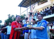 Bupati Tanah Datar Tutup Open Turnamen Wali Nagari Cup I