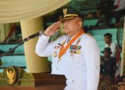 Pj. Walikota Padang Andre Algamar Bertindak Sebagai Inspektur Upacara Peringatan Gugur Bagindo Aziz Chan