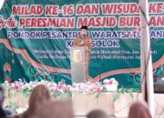 Wakil Wali Kota Solok Hadiri Wisuda Ke-10 dan Peresmian Masjid Ponpes Warasatul Anbiya’