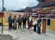 KPU Pesisir Selatan Lakukan Monitoring Pengumuman Daftar Pemilih Sementara di Beberapa Nagari