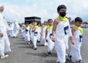 995 Anak TK Antusias Ikuti Peragaan Manasik Haji