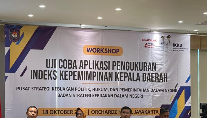 Pjs Bupati Akbar Ali Hadiri Workshop Uji Coba Aplikasi IKKD