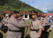 Kapolres Pimpin Upacara Sertijab Sejumlah Pejabat Utama Polres