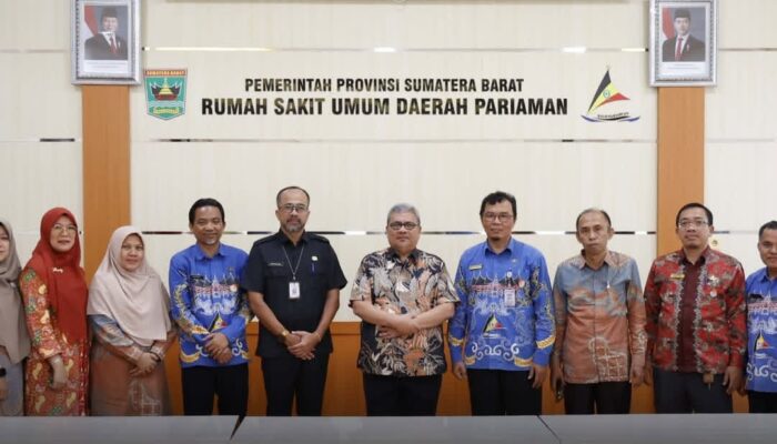 Ketua DPRD Sumbar Muhidi Tinjau Pelayanan Kesehatan di RSUD Pariaman