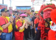 Pj Walikota Andree Algamar Lepas Pawai Cap Gomeh Festival Siti Nurbaya 2025