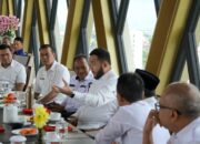 Fadly Amran Bersama Wakil Walikota Padang Serius dan Fokus Pengendalian Banjir