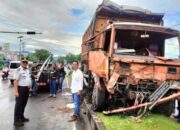 Traffic Light Simpang Balai Baru Mati Total Akibat Ditabrak Truk Dinas Perhubungan Kota Padang Langsung Turun Kelapangan