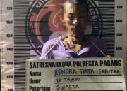 Polresta Padang Tangkap Pelaku Penyalahgunaan Narkotika Jenis Sabu