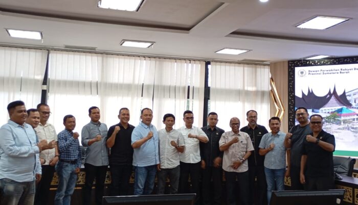 DPRD Sumbar Terima Kunjungan Kerja DPRD Solok Selatan