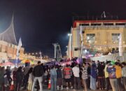 Suasana Malam Minggu di Pasar Pusat Padang Panjang Semakin Diminati