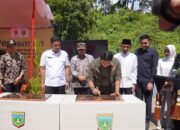 Kepala BNPB RI Resmikan Jalan Lubuk Mata Kucing, Jembatan Tanjung dan Bantuan Stimulan Rumah Rusak