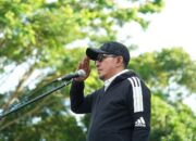 Apel Gabungan Peringatan Hari Lingkungan Hidup, Bupati Eka Putra Sampaikan Sambutan Menteri LH