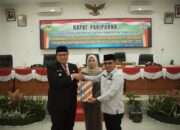 Rapat Paripurna DPRD Wabup Sampaikan Penjelasan Ranperda RPJMD 2025-2029