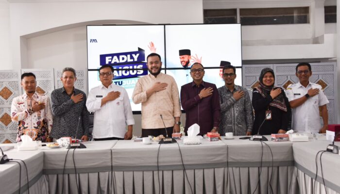 Fadly Amran Terima Kunjungan Komisi Pemilihan Umum Kota Padang