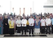 Senam Kreasi Tingkat Sumbar Piala Bupati 2025 Resmi Dimulai