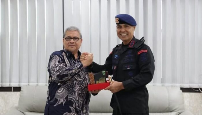 Ketua DPRD Sumbar Terima Audiensi Dansat Brimob, Perkuat Sinergi Jaga Stabilitas Daerah