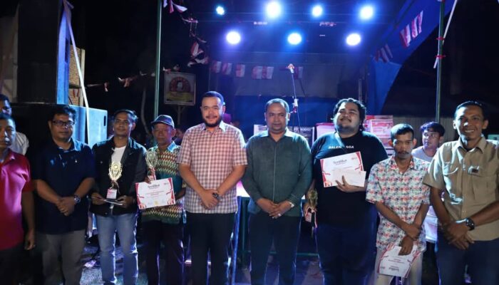 Malam Puncak HUT RI IPEKAB Jalan Tunggang Sukses, Fadly Amran Beri Apresiasi