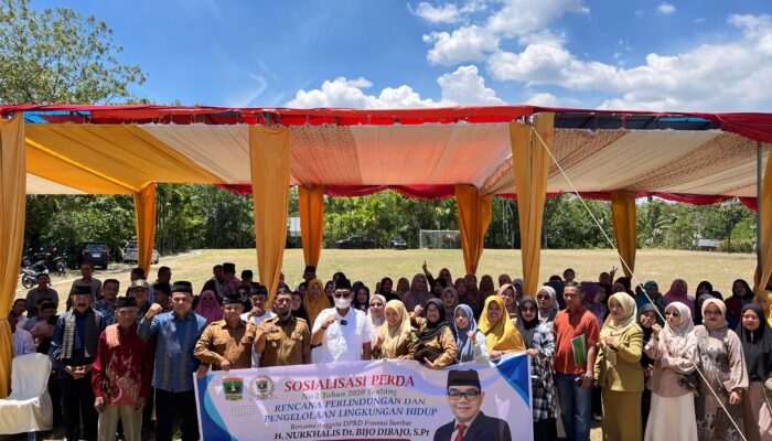 Perda Lingkungan Hidup Disosialisasikan di Nagari Suayan, H. Nurkhalis Ajak Masyarakat Jaga Alam Sumatera Barat