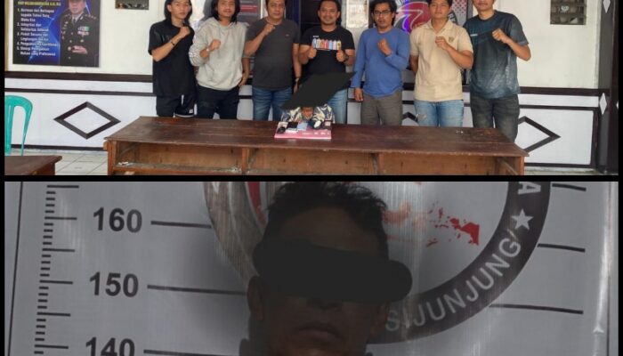 Satres Narkoba Polres Sijunjung Ringkus Residivis Pengedar Sabu di Koto VII