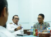 Bupati Eka Putra Paparkan Proses Pembangunan SR Dihadapan Kepala Satker PPS Sumbar