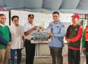 Pemkab Tanah Datar Serahkan Bantuan Pasca Kebakaran Pasar Kota Payakumbuh