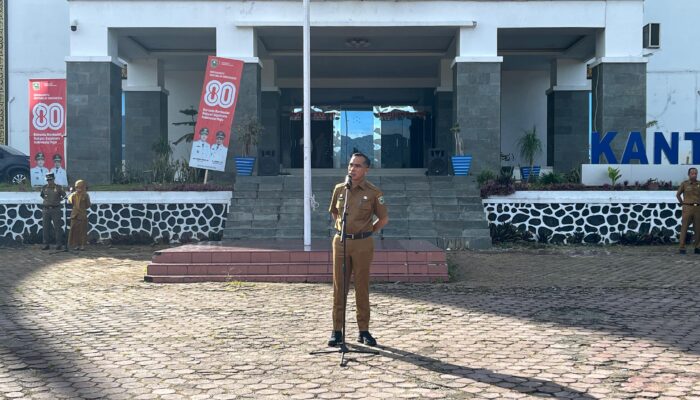 Sekda Medison Sampaikan Sebagai ASN Penting Menjaga Kedisiplinan, Integritas dan Tanggung Jawab