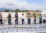 Dihadiri Wako Hendri, Polres Tanam Jagung Serentak dan Resmikan Gudang Ketahanan Pangan