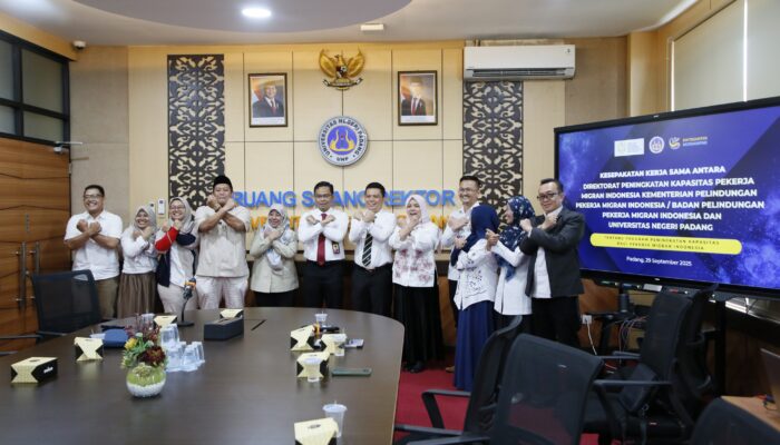 UNP Jalin Kerjasama Dengan Kementerian Pelindungan Pekerja Migran Indonesia