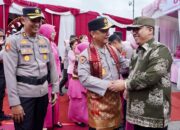 Wako Hendri Arnis dan Forkopimda Sambut Kunjungan Kapolda Sumbar di Mapolres Padang Panjang