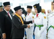 Bupati Eka Putra Kukuhkan Paskibra Tanah Datar