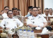 Bupati dan Wabup Saksikan Presiden Launching Logo HUT RI Secara Daring