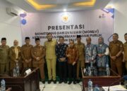 Tanah Datar Ikuti Presentasi Monev Keterbukaan Informasi Publik