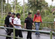 M. Iqra Chissa Putra Tinjau Perkembangan Pembangunan Infrastruktur
