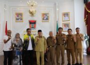 Maigus Nasir Kunjungan Pengurus Kota PELTI Padang